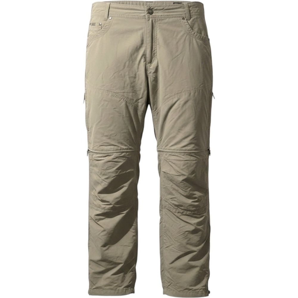 Kuhl Mens Liberator Convertible Stealth Pants Shorts 40x32 Tan Nylon Gorp Flaw